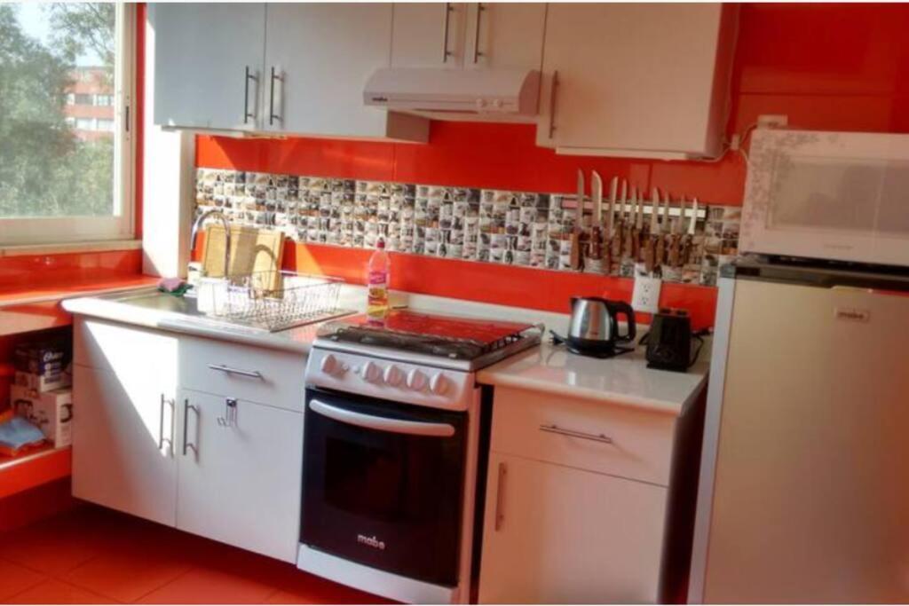 شقة Depto Equipado, A Min Del Centro Historico, Cdmx. مدينة مكسيكو المظهر الخارجي الصورة